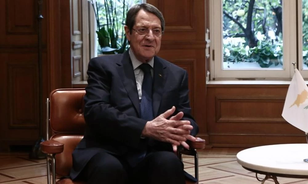 Αναστασιάδης: Σφάλμα της ΕΕ αν αφήσει την ασφάλεια της Α. Μεσόγειου στα χέρια άλλων